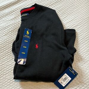 Men’s Polo Thermal tee/sweatshirt